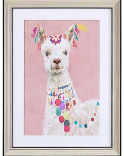 Quadro Com Moldura 30 X 40 Cm Rosa Balala