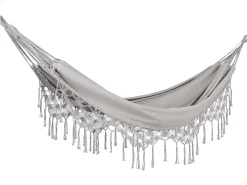 Rede De Jardim Em Algodao Cinzento Claro Rocca