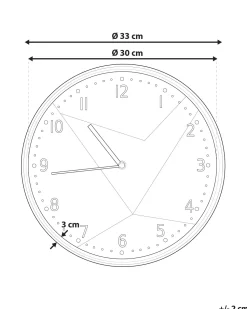 Relogio De Parede Multicolor O 33 Cm Davos