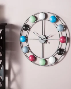 Relogio De Parede Multicolor Reiden