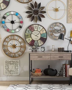 Relogio De Parede Multicolor Reiden