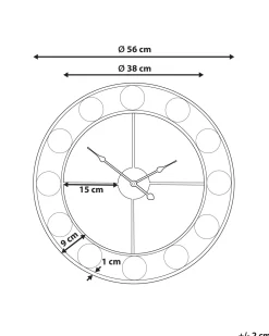 Relogio De Parede Multicolor Reiden