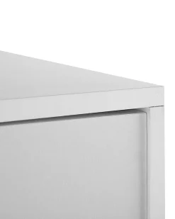Roupeiro Com 2 Portas E 2 Gavetas Branco 180 Cm Bremen