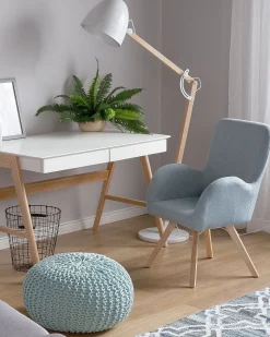 Secretaria Branca Com 2 Gavetas 120 X 70 Cm Sheslay