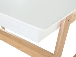 Secretaria Branca Com 2 Gavetas 120 X 70 Cm Sheslay