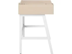 Secretaria Branca E Castanha Clara Com 1 Gaveta 100 X 55 Cm Paramaribo