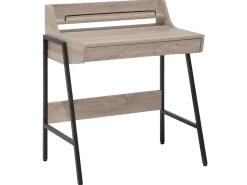 Secretaria Castanha Clara Com 2 Gavetas 73 X 48 Cm Broxton