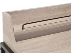 Secretaria Castanha Clara Com 2 Gavetas 73 X 48 Cm Broxton