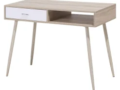 Secretaria Castanha Clara Com 1 Gaveta 100 X 48 Cm Deora