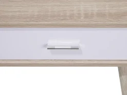 Secretaria Castanha Clara Com 1 Gaveta 100 X 48 Cm Deora
