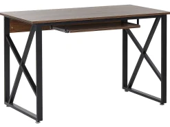 Secretaria Castanha Escura 120 X 60 Cm Darby