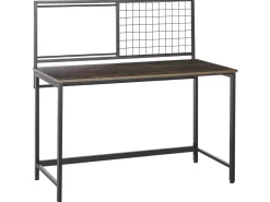 Secretaria Castanha Escura E Preta 118 X 60 Cm Vince