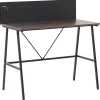 Secretaria Com Efeito Madeira Escura 100 X 50 Cm Hastings