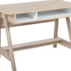 Secretaria Em Madeira Clara 110 X 60 Cm Jackson