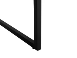 Secretaria Em Madeira Escura E Preto 120 X 60 Cm Forres