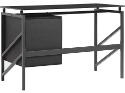 Secretaria Preta Com 2 Gavetas 117 X 57 Cm Moriton