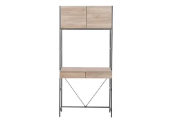 Secretaria Preta E Castanha 81 X 60 Cm Harrow