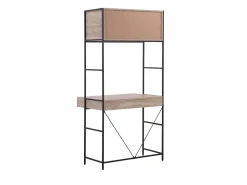 Secretaria Preta E Castanha 81 X 60 Cm Harrow