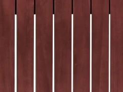 Sofa De 3 Lugares Em Madeira De Acacia Certificada Vermelha Escura Trani