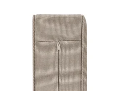 Sofa De Canto 2 Lugares Em Madeira De Acacia Vermelha Escura Timor Ii