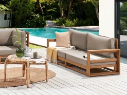 Sofa De Jardim 2 Lugares Em Madeira De Acacia Clara Timor Ii