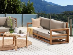 Sofa De Jardim 2 Lugares Em Madeira De Acacia Clara Timor Ii