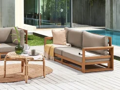 Sofa De Jardim 2 Lugares Em Madeira De Acacia Clara Timor Ii