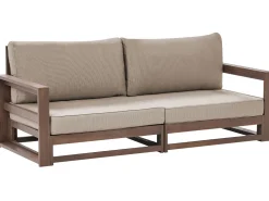 Sofa De Jardim 2 Lugares Madeira De Acacia Certificada Escura Timor Ii