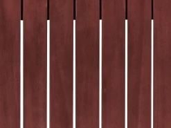 Sofa De Jardim 2 Lugares Madeira De Acacia Certificada Vermelha Escura Timor Ii