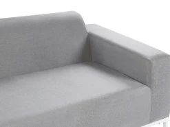 Sofa De Jardim Cinzento Claro E Branco Rovigo