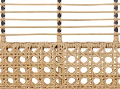 Sofa De Jardim De 2 Lugares Em Rattan Cor Natural Pratello