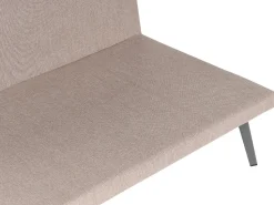 Sofa De Jardim Modular 3 Lugares Versao A Esquerda Creme Loretello