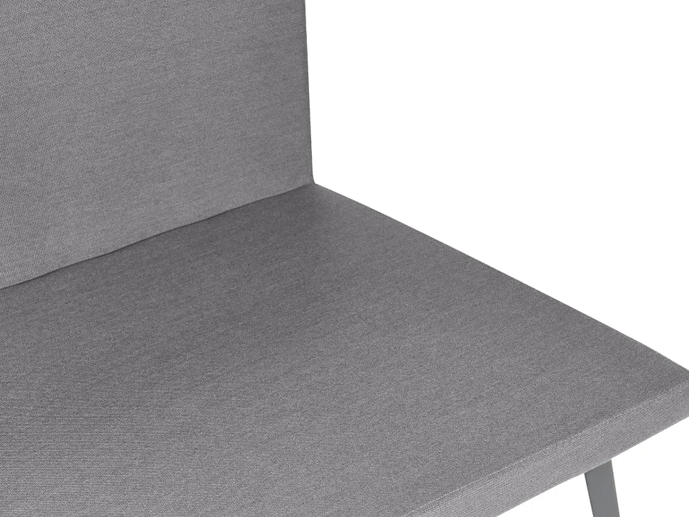 Sofa De Jardim Modular 3 Lugares Versao A Esquerda Cinzento Loretello