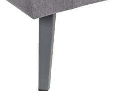 Sofa De Jardim Modular 3 Lugares Versao A Esquerda Cinzento Loretello