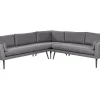Sofa De Jardim Modular 5 Lugares Cinzento Loretello