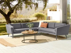 Sofa De Jardim Modular 5 Lugares Cinzento Loretello