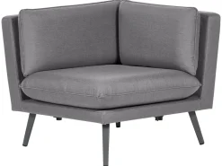 Sofa De Jardim Modular 5 Lugares Cinzento Loretello