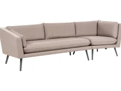 Sofa De Jardim Modular 3 Lugares Versao A Direita Creme Loretello
