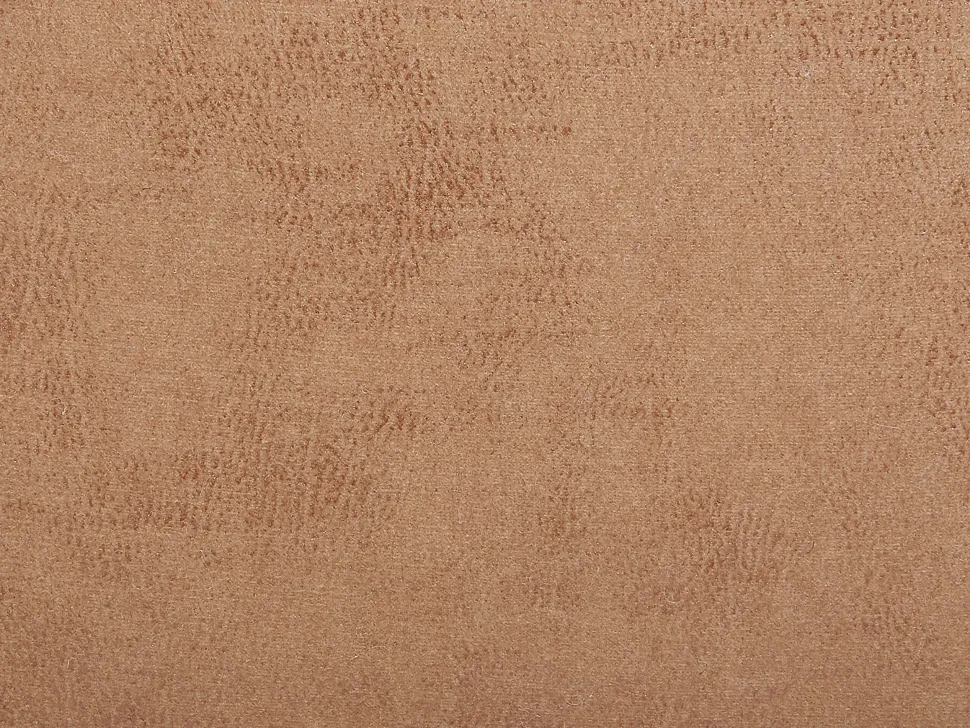 Tamborete Animal Em Pele Sintetica Cor De Areia Horse