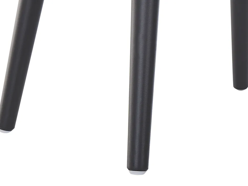 Tamborete Com Arrumação Em Veludo Cinzento Mallard