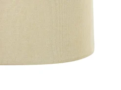 Tamborete Creme Com Arrumação Samurai