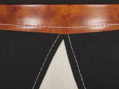 Tamborete Creme Com Arrumação Apache