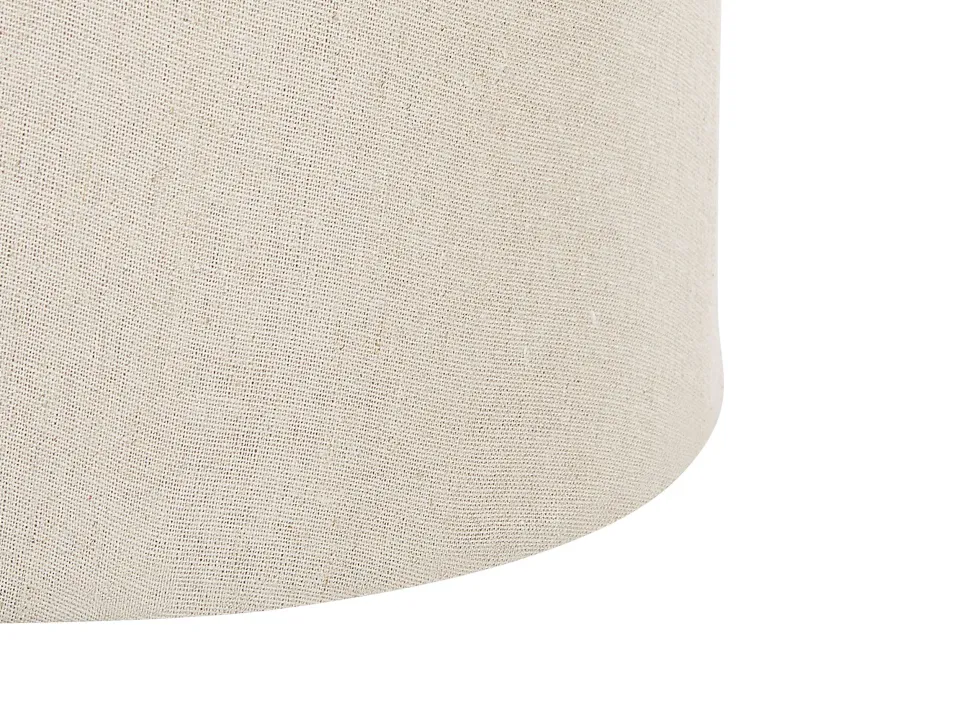 Tamborete Creme Com Arrumação Apache