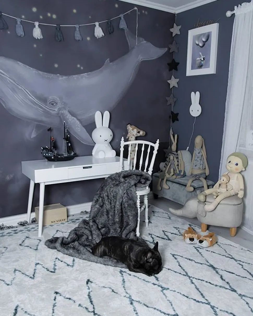 Tamborete Em Pele Sintetica Cinzenta Clara Com Arrumação Elephant