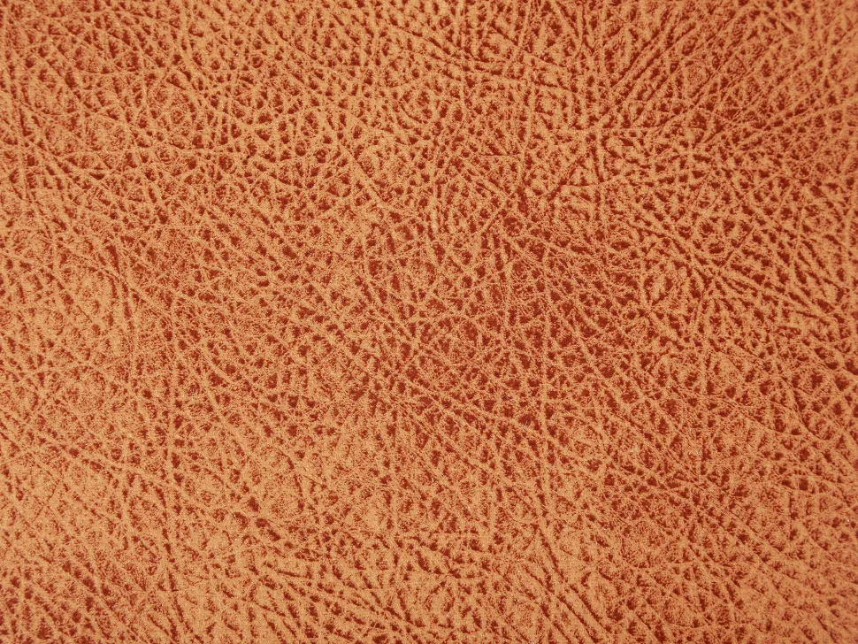 Tamborete Em Pele Sintetica Castanha Com Arrumação Monkey