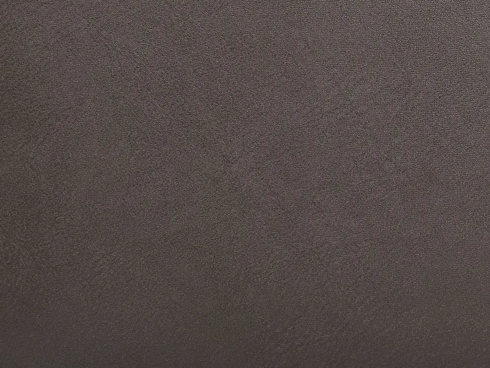 Tamborete Em Pele Sintetica Castanho Escuro Horse