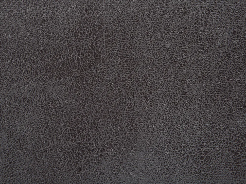 Tamborete Em Pele Sintetica Cinzenta Escura Com Arrumação Rhino