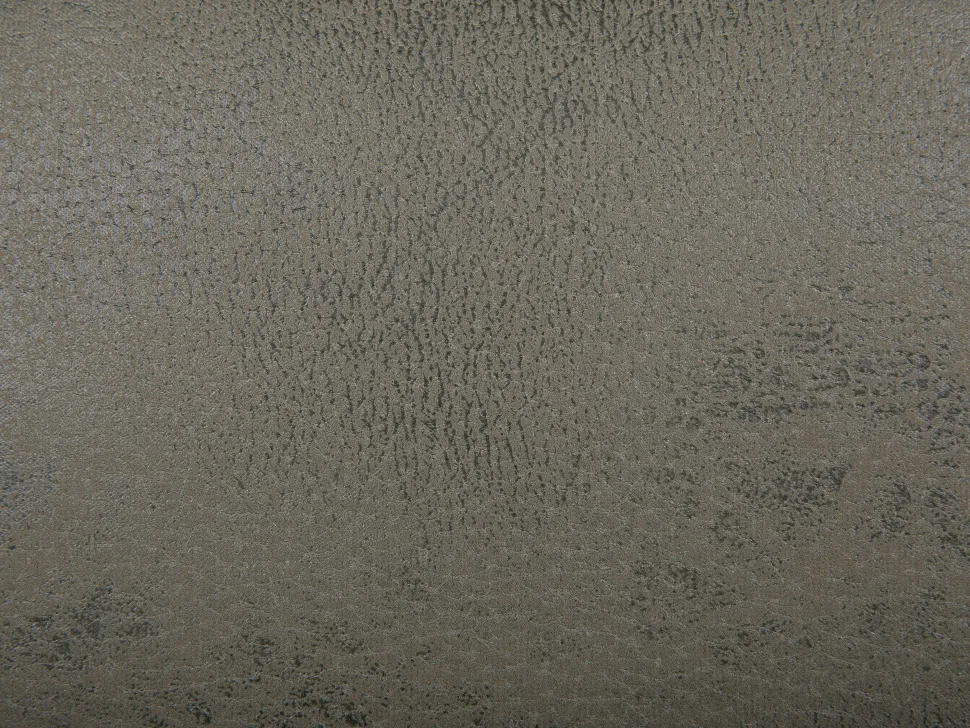 Tamborete Em Pele Sintetica Verde Escuro Com Arrumação Triceratops