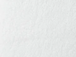 Tamborete Em Tecido Branco Com Arrumação Alpaca