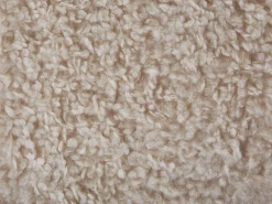 Tamborete Em Tecido Creme Com Arrumação Sheep